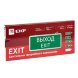  Светильник аварийно-эвакуационный EXIT-101 односторонний LED Basic EKF EXIT-SS-101-LED (Аварийное освещение и световые указатели) 