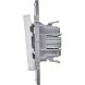  Выключатель 2-кл. Inspiria 10А IP20 250В 10AX механизм бел. IEK 673620 (Выключатели, переключатели, диммеры) 