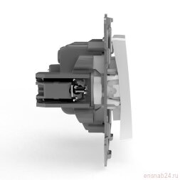 Выключатель 2-кл. СП Pixel 10А IP20 механизм бел. TOKOV ELECTRIC TKE-PX-V2-C01