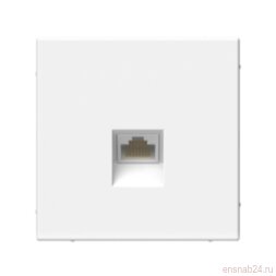 ArtGallery Белый Розетка компьютерная RJ45, кат. 6A, механизм | GAL000186 | SE