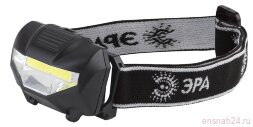 Фонарь налобный 1хLED COB 3хААА GB-501 Блэкджек, 3 режима | Б0027817 | ЭРА
