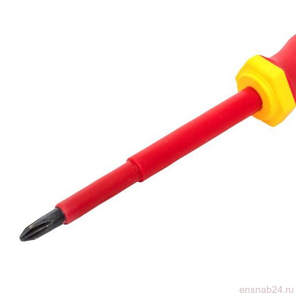  Отвертка PH2х100мм Master 1000В Basic EKF ph-2-100-mas-in (Отвертки) 