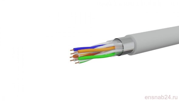  Кабель  F/UTP Cat 5е PVC 2х2х0,46 (Кабель для внутренней прокладки с экраном) 