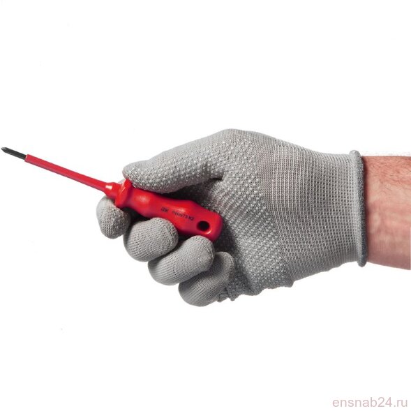 Отвертка диэлектрическая крестовая Ph0х75мм K2 1000В ARMA2L 3 IEK A2L3-SC30-K2-PH-00-075 (Отвертки) 