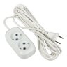Удлинитель 2х2м без заземл. 10А IP20 Эксперт 2.2кВт ПВС 2х0.75 PROxima EKF UBA10-275-2-02