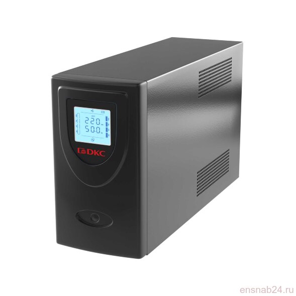  ИБП Info LCD, 2000 ВА, IEC (2), Schuko (2), USB + RJ45 | INFOLCD2000SI | DKC (Электромонтажные материалы) 