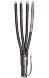  Муфта концевая 4ПКТп -1-150/240-Б нг-LS с болт. наконечниками | 65534 | КВТ (Электромонтажные материалы) 