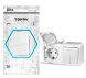  Блок ОП Dita (розетка 16А 250В с заземл. + 2-кл. выкл. 10А) IP54 бел. TOKOV ELECTRIC TKL-DT-V2RZ-C01-IP54 (Блоки комбинированные) 