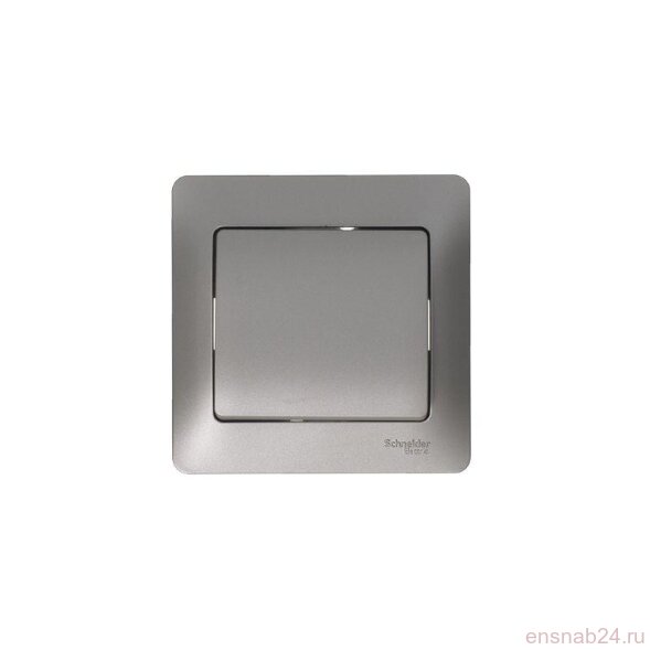  Переключатель проходной 1-кл. СП Glossa 10А IP20 (сх. 6) 10AX механизм платина SE GSL001261 (Выключатели, переключатели, диммеры) 