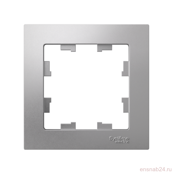  Рамка 1-м AtlasDesign алюм. SE ATN000301 (Рамки, декоративные элементы, основания для ЭУИ) 
