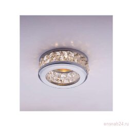 Светильник Sorento 51 1 05 штампов. с огран. стеклом MR16 хром ИТАЛМАК IT8507