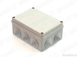 Коробка распределительная для о/п 150х110х70 10 гермовводов IP55 | GE41242 | GREENEL