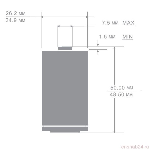  Элемент питания алкалиновый C/LR14 1.5В Alkaline BL-2 (блист.2шт) Ergolux 11751 (Батарейки) 