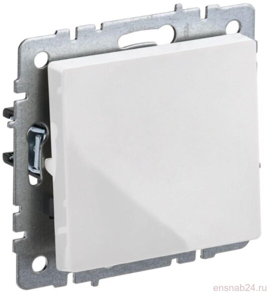  BRITE Выключатель 1-клавишный 10А ВС10-1-0-БрБ белый | BR-V10-0-10-K01 | IEK (Электромонтажные материалы) 