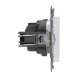  Розетка 1-м СП Pixel 16А IP20 с заземл. механизм перламутр. TOKOV ELECTRIC TKE-PX-R1Z-C04 (Розетки) 