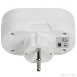 Разветвитель 2-м 16А IP20 Т-01/02 кругл. IEK WTP10-16-02