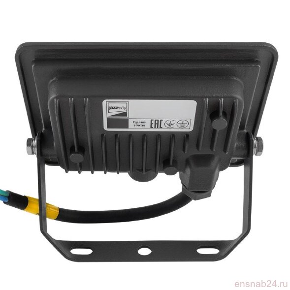  Прожектор светодиодный PFL-C3 10Вт 6500К IP65 ДО закален. прозр. стекло JazzWay 5023529A (Прожекторы и светильники направленного света) 