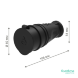  Розетка 1-м MultiSet 16А 250В IP44 с заземл. каучук черн. SE MST4002BK (Розетки) 