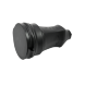  Розетка 1-м MultiSet 16А 250В IP44 с заземл. каучук черн. SE MST4002BK (Розетки) 