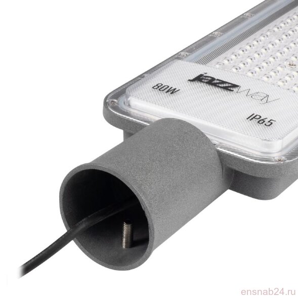  Светильник светодиодный PSL 07 80Вт 5000К IP65 180-260В AC ДКУ уличный JazzWay 5041073 (Светильники наружного освещения) 