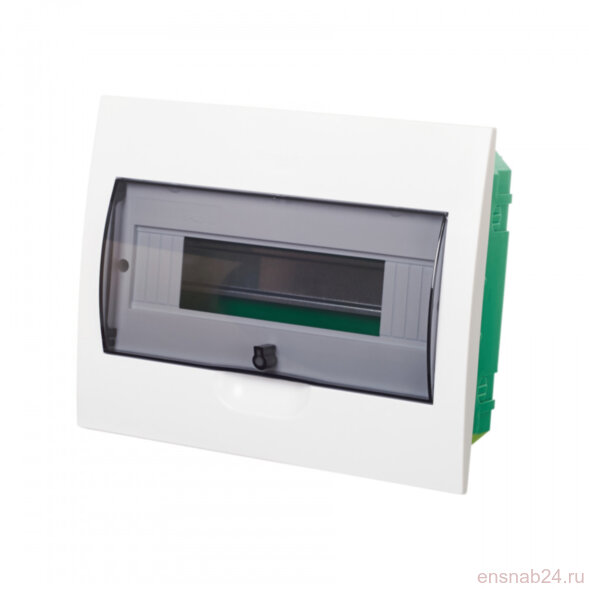  Корпус встраиваемый City9 Box прозрачная дверь 1ряд/12мод | EZ9E112S2FRU | SE (Электромонтажные материалы) 