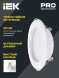  Светильник светодиодный ДВО 1612 9Вт 4000К IP20 встраив. круг бел. IEK LDVO0-1612-09-4000-K01 (Прожекторы и светильники направленного света) 