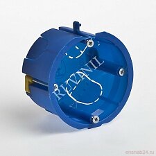  Коробка установочная 65х40 пластиковые лапки (для полых стен) | 10170 | Рувинил (Электромонтажные материалы) 