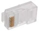  Разъём RJ45 UTP для кабеля Cat6 | CS3-1C6U | ITK (Электромонтажные материалы) 