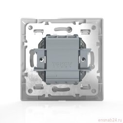 Выключатель 1-кл. СП AVA 10А IP20 в сборе бел. TOKOV ELECTRIC TKL-AV-V1F-C01