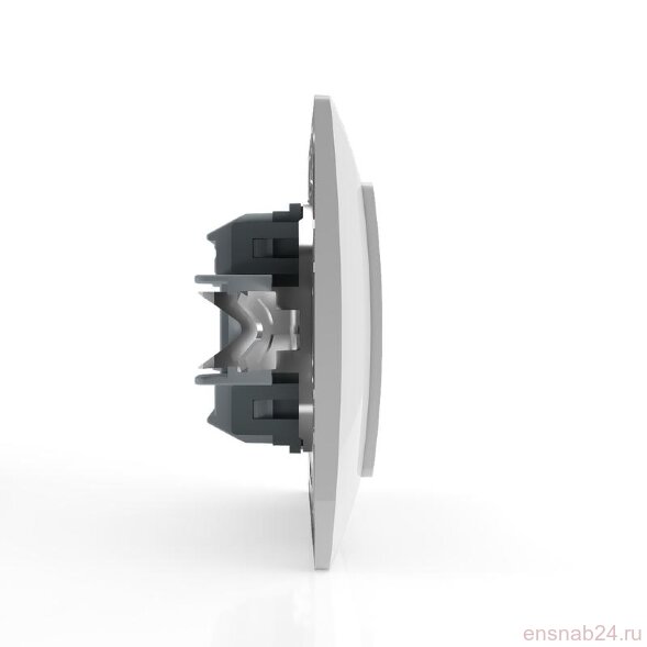  Выключатель 2-кл. СП AVA 10А IP20 с индикатором в сборе бел. TOKOV ELECTRIC TKL-AV-V2IF-C01 (Выключатели, переключатели, диммеры) 