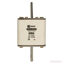 Вставка плавкая ППН-39 630/630А габарит 3 PROxima EKF fus-39/630