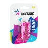 Аккумулятор AA/R6 1500мА.ч NI-MN BP-2 (блист.2шт) КОСМОС KOCR6NIMH(1500mA)