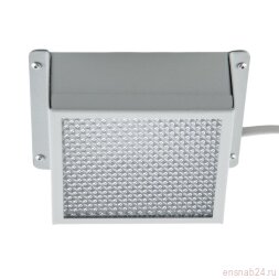 Светильник светодиодный ULP-1010 7W/4000K IP40 GRILYATO WHITE 7Вт 4000К IP40 630лм 100х100х37 потолочный встраив. грильято рассеив. призма с источником питания бел. Uniel UL-00007426