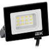 Прожектор светодиодный СДО 06-10 6500К IP65 черн. IEK LPDO601-10-65-K02