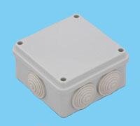  Коробка распределительная для о/п 100х100х50мм 6вводов IP54 | 67050 | Рувинил (Электромонтажные материалы) 