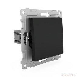 Выключатель 1-кл. СП Pixel 10А IP20 механизм карбон TOKOV ELECTRIC TKE-PX-V1-C14