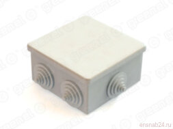 Коробка распределительная для о/п 85х85х40 6 вводов IP 44 | GE41235 | GREENEL