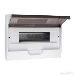 Бокс модульный накладной PDB/W 1012 WH (ЩРН-П-12) IP41 пластик. JazzWay 5071674