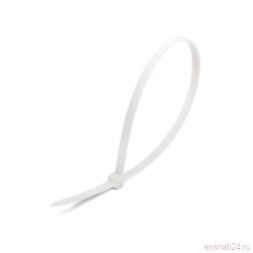 Стяжки нейлоновые НСС "EasyFix" 4*300 (б) (100 шт.) | 84804 | Fortisflex