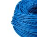  Кабель витая пара U/UTP кат.6 4х2х23AWG solid CU PVC син. (м) Rexant 01-0047 (Кабели и провода связи) 