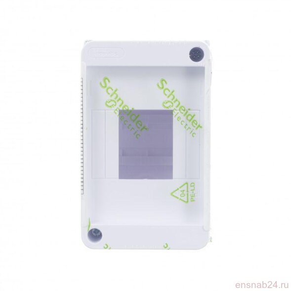  Бокс навесной ОП City9 Box XS 4мод. без дверцы SE EZ9EAA104 (Корпуса щитов и шкафов) 