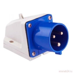 Вилка стационарная 523 2Р+РЕ 32А 220В IP44 EKF PROxima | ps-523-32-220 | EKF