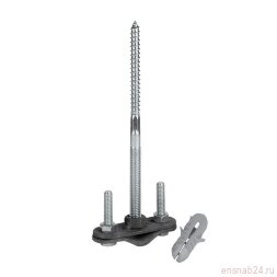 Держатель фасадный L100мм HZ EKF lp-d2307