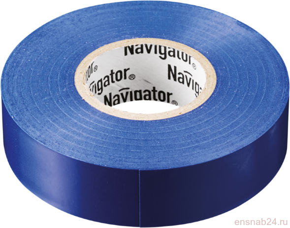  Изолента ПВХ 15мм (рул.20м) син. NIT-B15-20/B Navigator 71107 (Термоусаживаемые и изоляционные материалы) 
