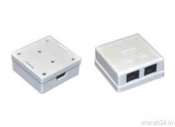 Розетка настенная инф. RJ-45 кат. 5е 1-порт | CS2-1C5EU-12 | ITK