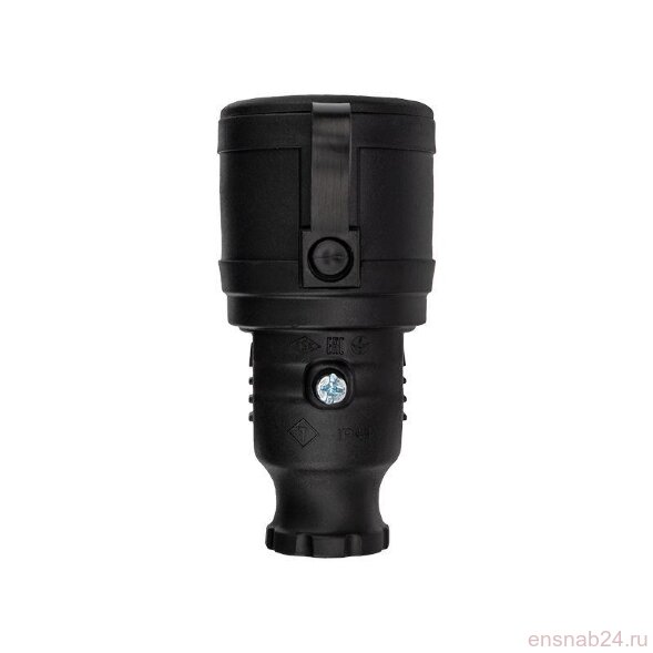  Розетка переносная влагозащ. с крышкой с/з 16А IP44 каучук Rexant 111-004 (Розетки) 