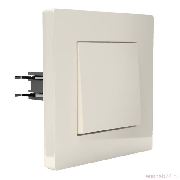  Выключатель 1-кл. СП Pixel 10А IP20 в сборе беж. TOKOV ELECTRIC TKE-PX-V1F-C02 (Выключатели, переключатели, диммеры) 