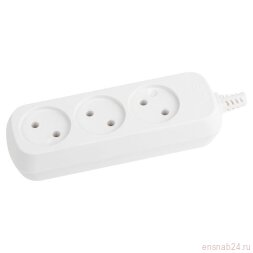 Колодка удлинителя 3-м без заземл. KX-3 Эра Б0028331