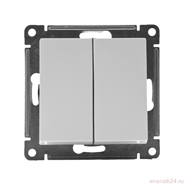  Выключатель 2-кл. СП AtlasDesign 10А IP20 (сх. 5) 10AX механизм бел. SE ATN000151 (Выключатели, переключатели, диммеры) 