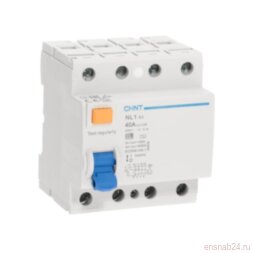 Устройство защитного отключения (УЗО) NL1-63 6kA 4P 40A 300mA тип AC (DB) (R) | 200230 | ЧИНТ (CHINT)
